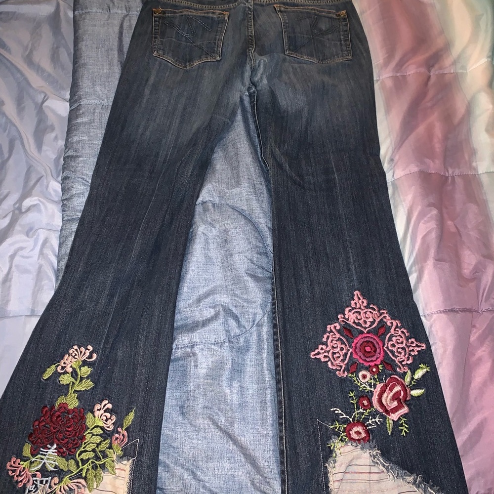 Yank Floral Jeans